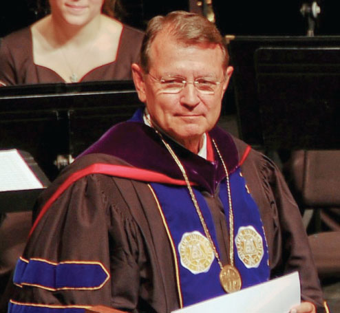 Jeffcoat at his 2011 inaugeration.