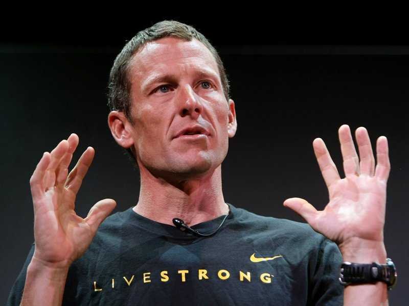 Lance does not Livestrong