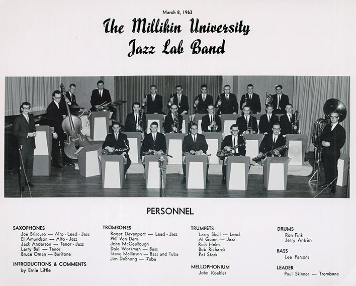 Millikin swings in 50 years of great Jazz