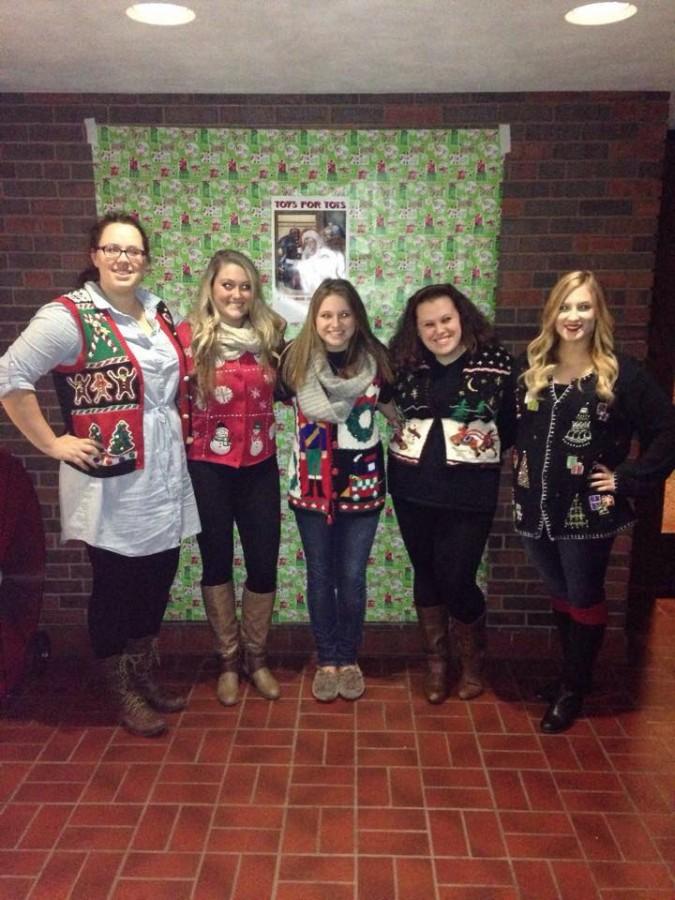 Greeks Collect Toys for Charity at Holiday Social