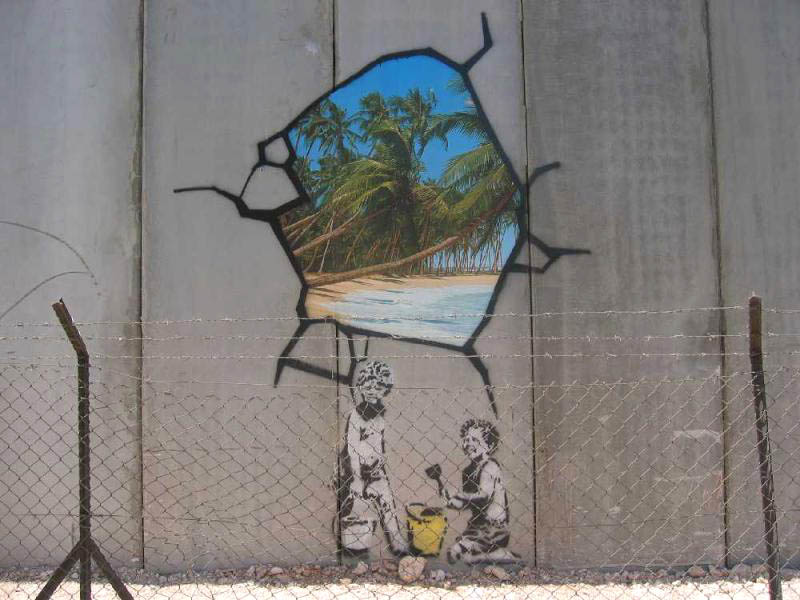 Banksy+opens+Dismaland