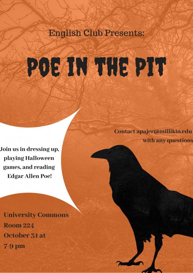 English Club Plan Annual Poe in the Pit Celebration