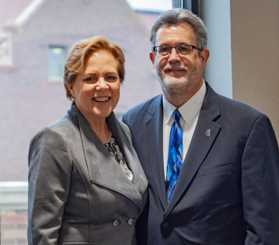 Jim Reynolds and his wife. 