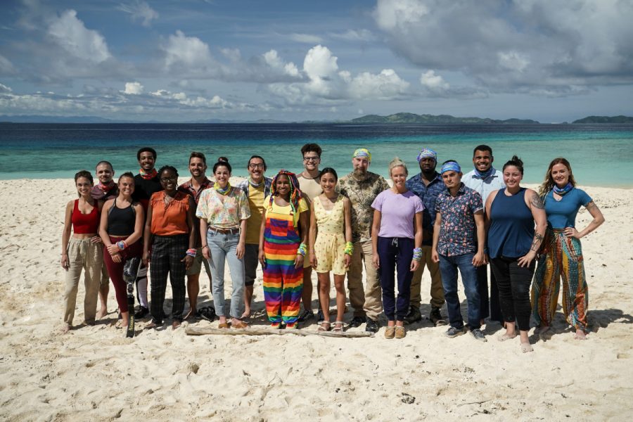 The eighteen new castaways of Survivor 43 together in Fiji.