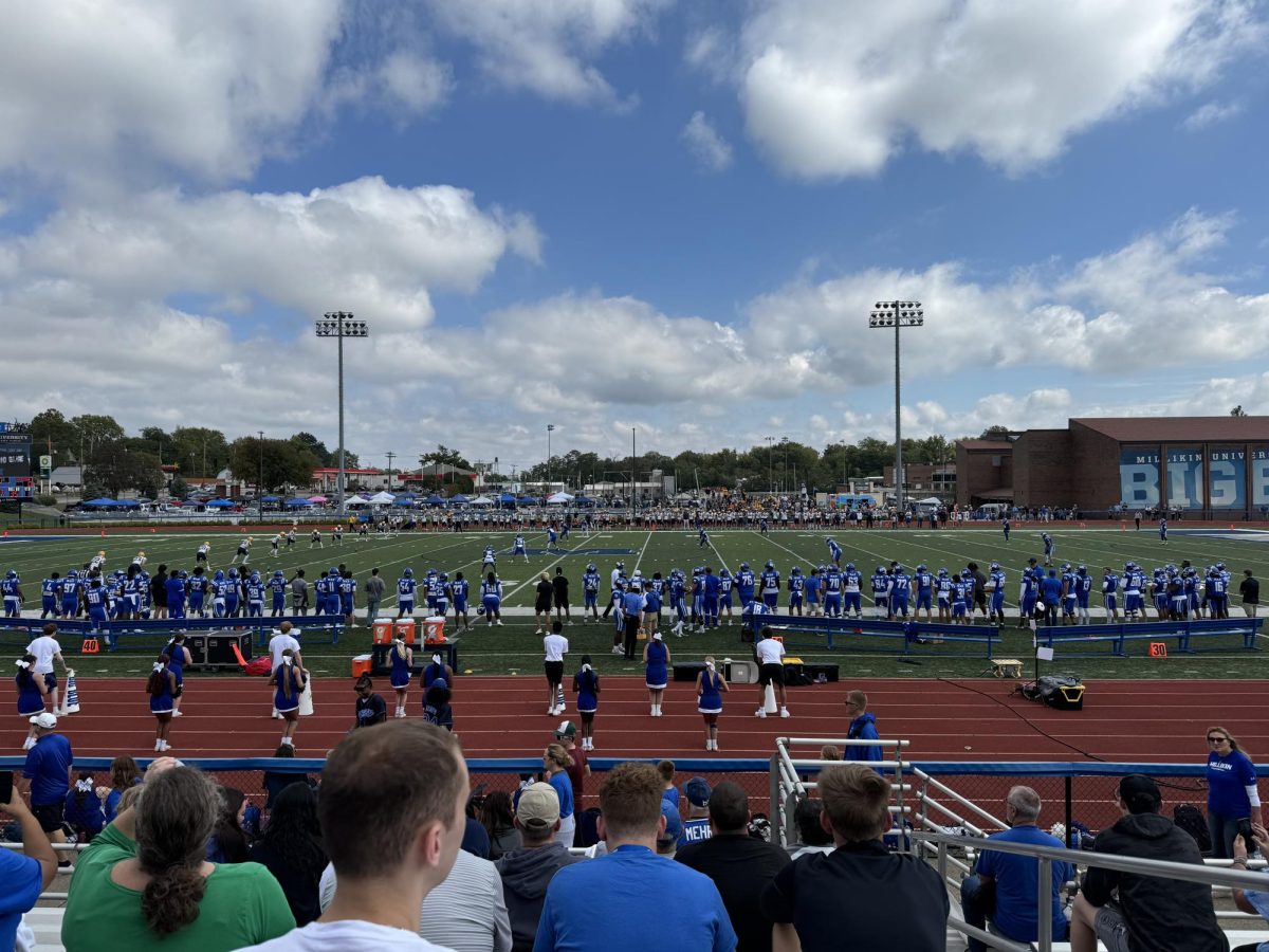 Millikin Football's Homecoming Rally Spoiled by Augustana