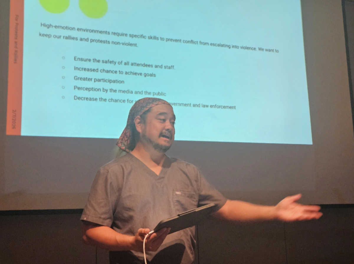 Behind the Scenes of Protest Safety: Training Ushers for No Kings